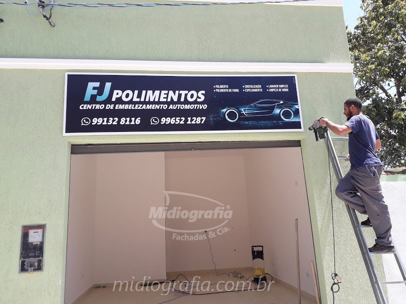 Placa de lona