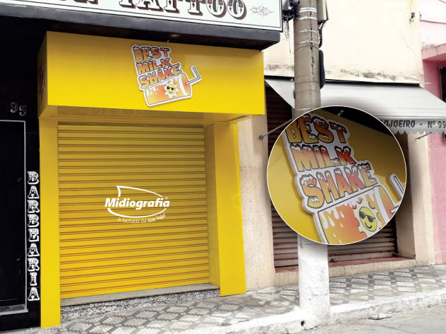 Fachada em ACM